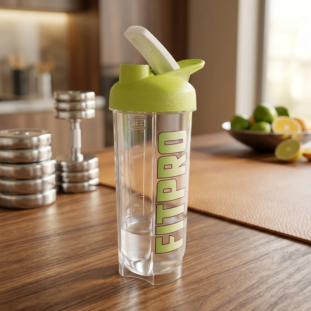 Avon 750ml Transparent Protein Shaker Bottle