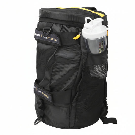 DF 15 Convertible Gym Backpack with Bottle Holder & Multi-Use Design