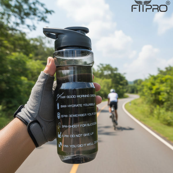 Aqua 750ml Shaker Bottle with Flip Top Cap, Mixing Ball