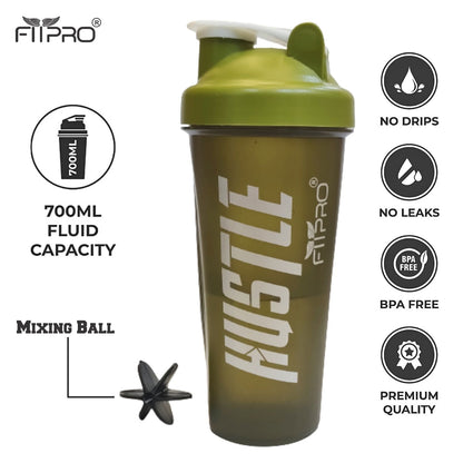 Basic Protein Shaker Bottle 700ml - PP Plastic