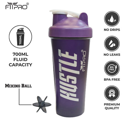 Basic Protein Shaker Bottle 700ml - PP Plastic