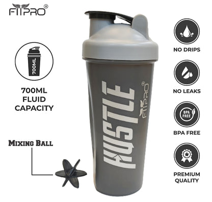 Basic Protein Shaker Bottle 700ml - PP Plastic
