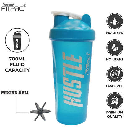 Basic Protein Shaker Bottle 700ml - PP Plastic