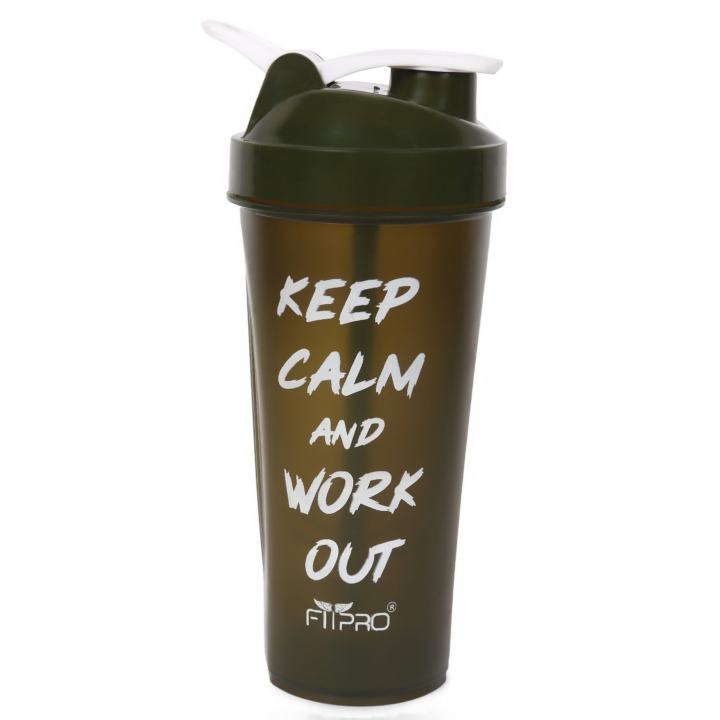 Fantastic Protein Shaker 700ml - Keep Calm & Work Out - Gym & Personal Use