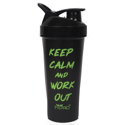 Fantastic Protein Shaker 700ml - Keep Calm & Work Out - Gym & Personal Use