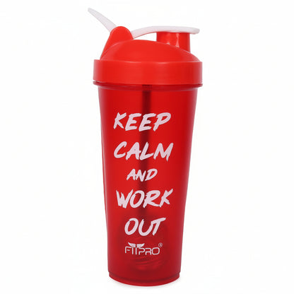 Fantastic Protein Shaker 700ml - Keep Calm & Work Out - Gym & Personal Use