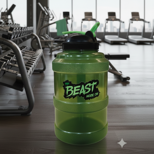PRISM Water Bottle 2.5 Litre – Large Capacity Fitness Bottle with Mixing Ball