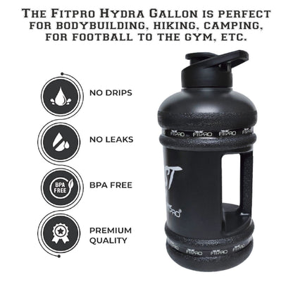 Hydra Beast Mode On 2.2L Gallon Water Bottle