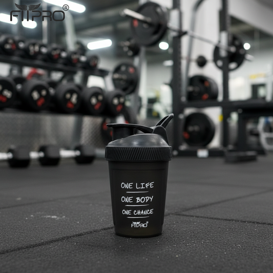 Mini Fuel Bottle 300ml – Compact Gym Protein Shaker with Mixing Ball