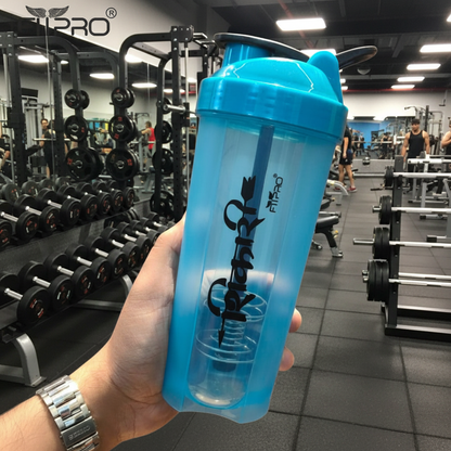 Phantom Shaker Bottle 700ml – Gym Protein Shaker with Mixing Stick & Steel Ball