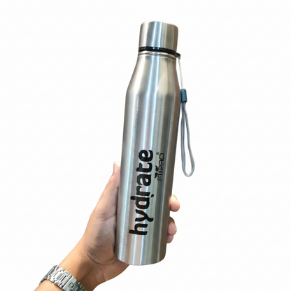 Slimmy Hydrate 900ml Stainless Steel Water Bottle for Office, Travel & Daily Use