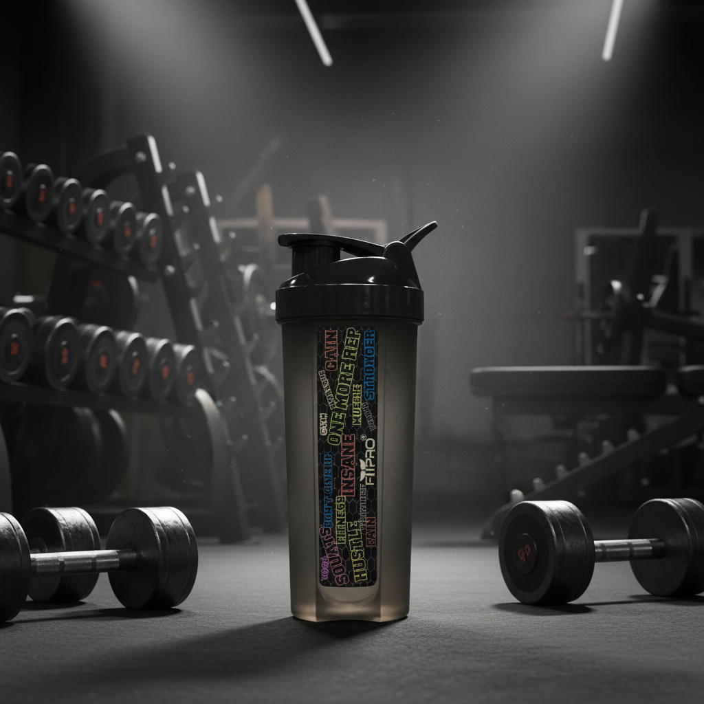 Typhoon Shaker Bottle 750ml – BPA-Free Gym Protein Shaker with Mixing Ball